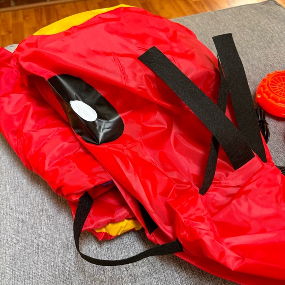 Two Adult Inflatable Costume, Red Tube Dancer with Wacky Waving Arm Flailing. - Picture 11 of 11